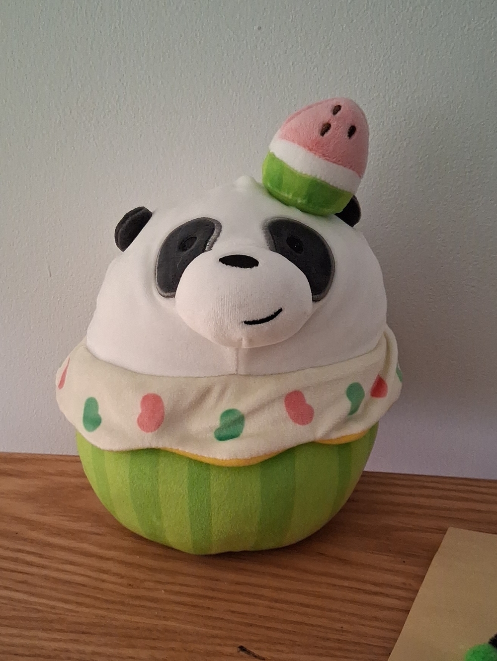 Miniso Life We Bare Bears Panda Dessert Stuffie